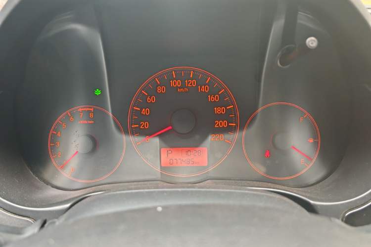 Used Honda City 2017 1.5L CVT Comfort Version Odometer Close Up