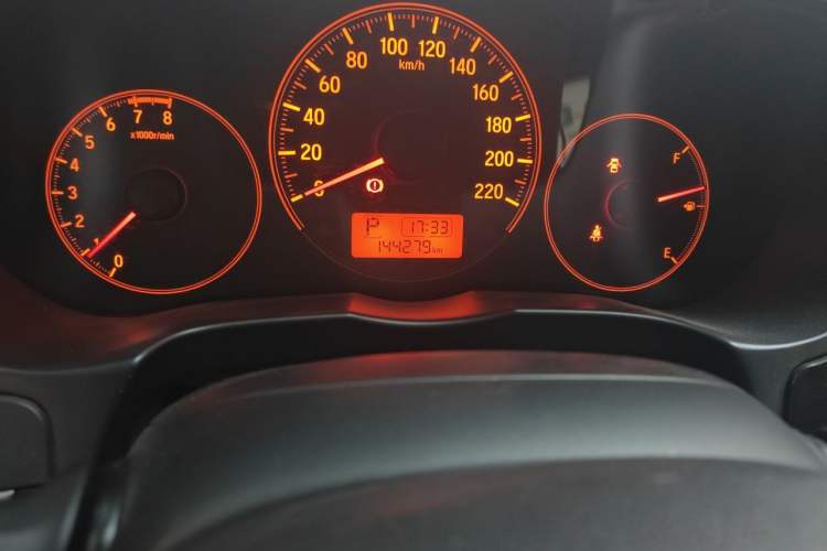 Used Honda City 2017 1.5L CVT Comfort Version Odometer Close Up
