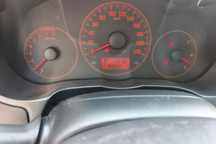 Used Honda City 2017 1.5L CVT Comfort Version Odometer Close Up