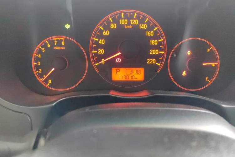 Used Honda City 2017 1.5L CVT Comfort Version Odometer Close Up