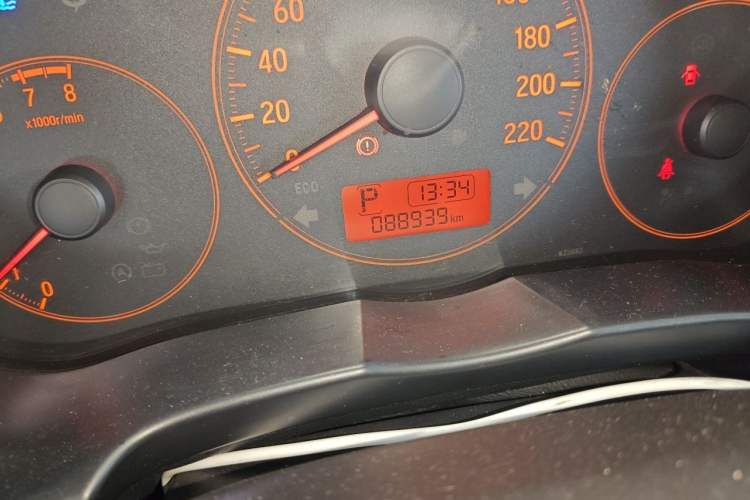 Used Honda City 2017 1.5L CVT Comfort Version Odometer Close Up