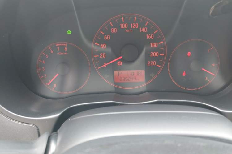 Used Honda City 2017 1.5L CVT Comfort Version Odometer Close Up