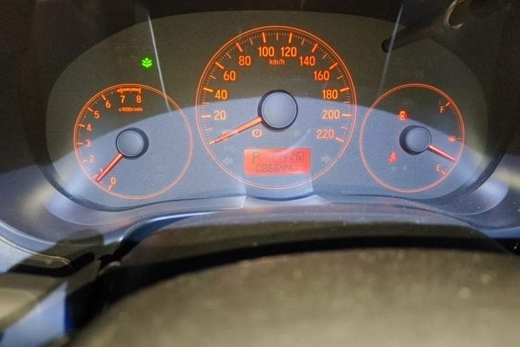 Used Honda City 2017 1.5L CVT Comfort Version Odometer Close Up