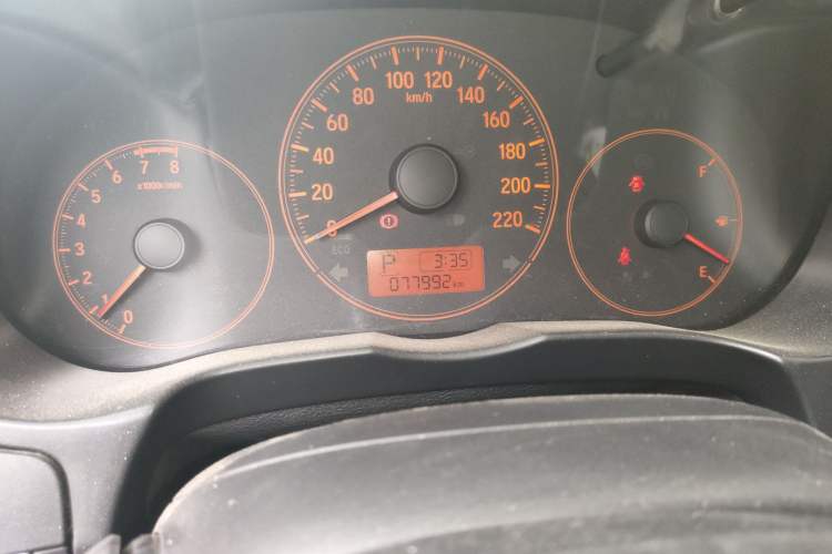Used Honda City 2017 1.5L CVT Comfort Version Odometer Close Up