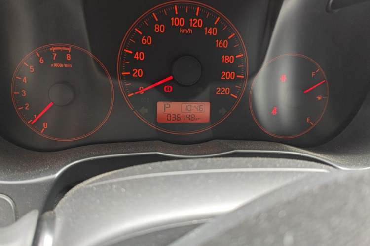 Used Honda City 2017 1.5L CVT Comfort Version Odometer Close Up