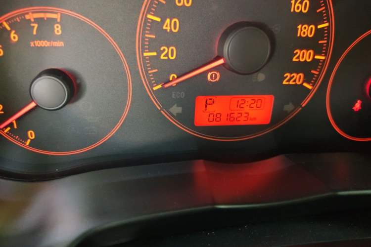 Used Honda City 2017 1.5L CVT Comfort Version Odometer Close Up