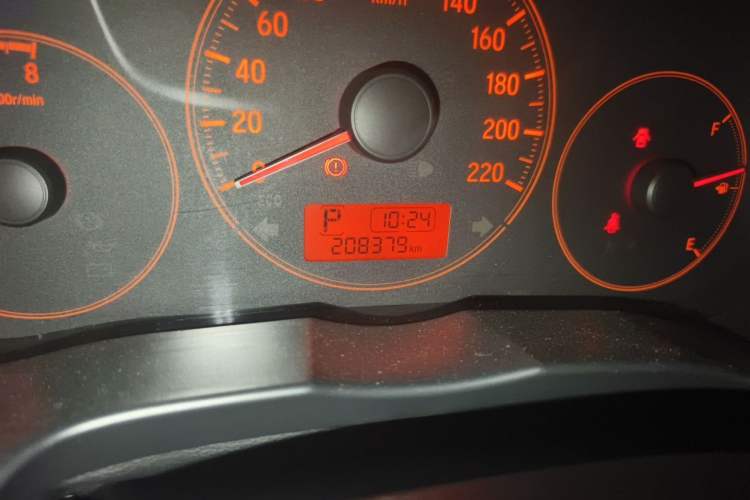 Used Honda City 2017 1.5L CVT Comfort Version Odometer Close Up