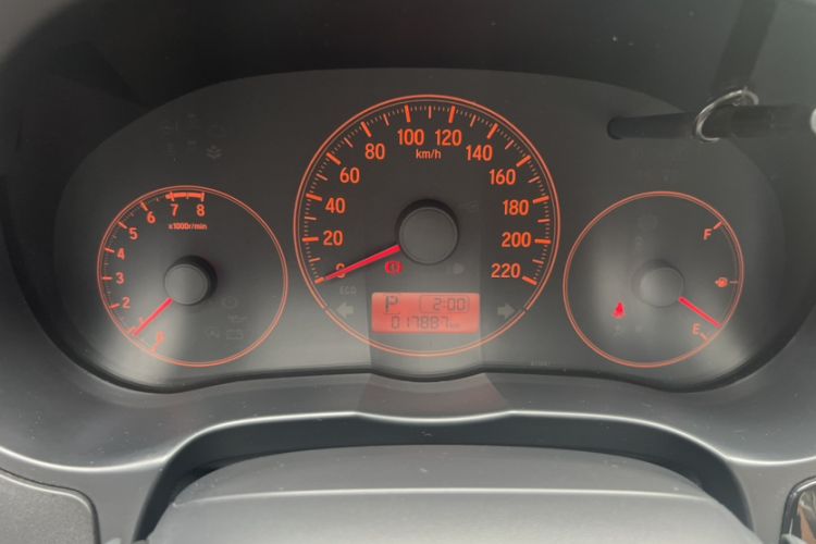 Used Honda City 2017 1.5L CVT Comfort Version Odometer Close Up