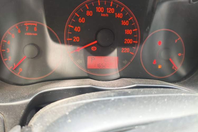 Used Honda City 2017 1.5L CVT Comfort Version Odometer Close Up