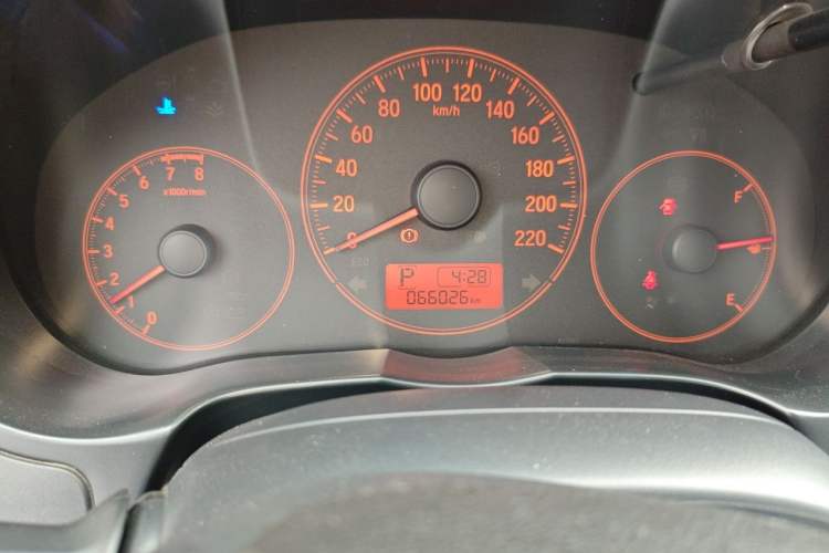 Used Honda City 2017 1.5L CVT Comfort Version Odometer Close Up