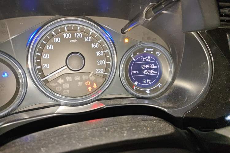 Used Honda City 2018 1.5L CVT Dynamic Pro Edition Odometer Close Up