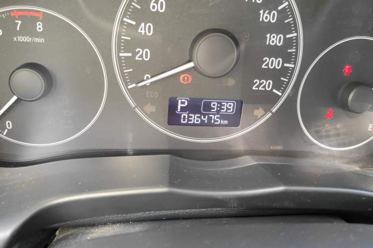 Used Honda City 2018 1.5L CVT Comfort Version Odometer Close Up