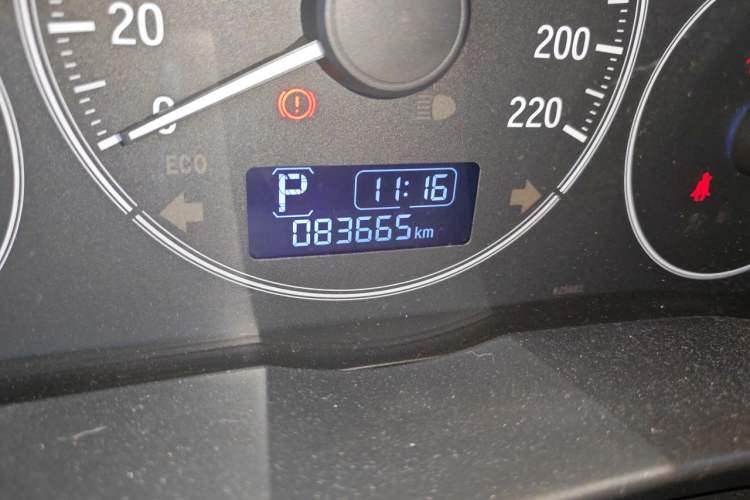 Used Honda City 2018 1.5L CVT Comfort Version Odometer Close Up