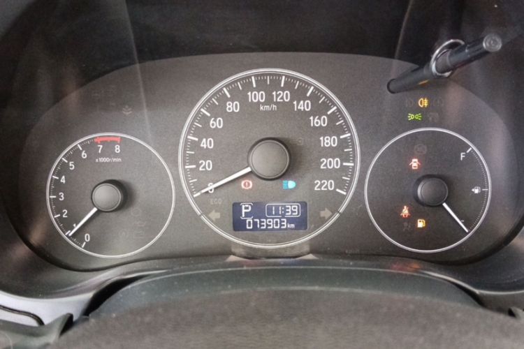 Used Honda City 2018 1.5L CVT Comfort Version Odometer Close Up