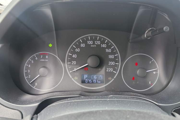Used Honda City 2018 1.5L CVT Comfort Version Odometer Close Up