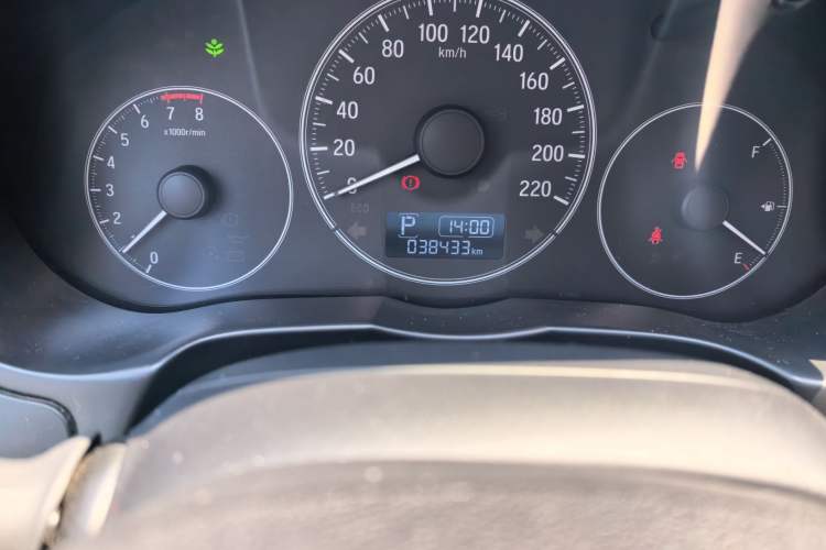 Used Honda City 2018 1.5L CVT Comfort Version Odometer Close Up