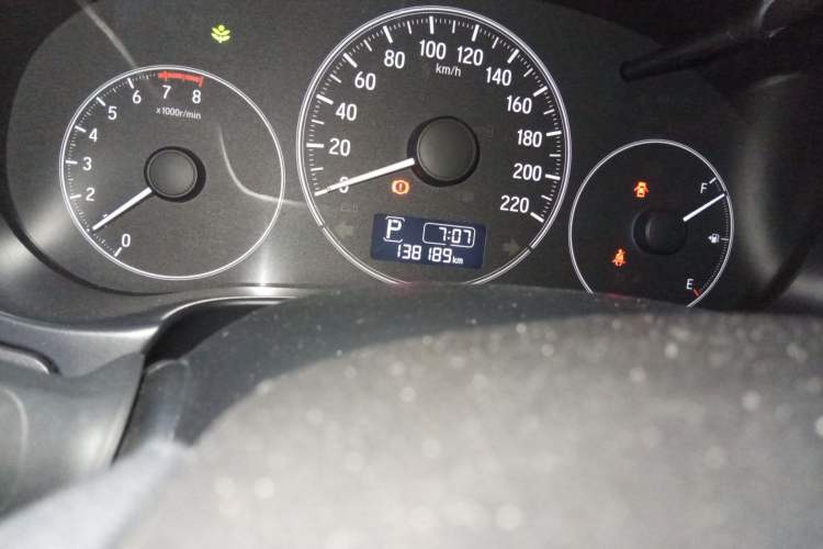 Used Honda City 2018 1.5L CVT Comfort Version Odometer Close Up