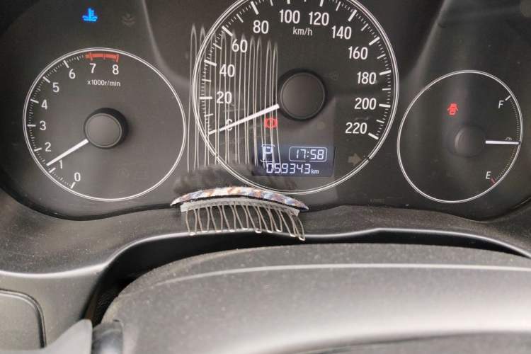 Used Honda City 2018 1.5L CVT Comfort Version Odometer Close Up