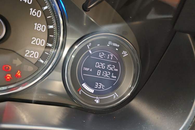 Used Honda City 2018 1.5L CVT Dynamic Edition Odometer Close Up