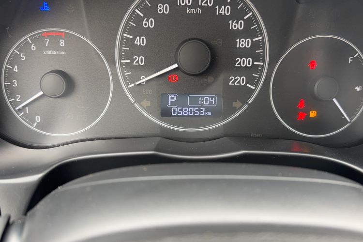 Used Honda City 2019 1.5L CVT Comfort Version Odometer Close Up
