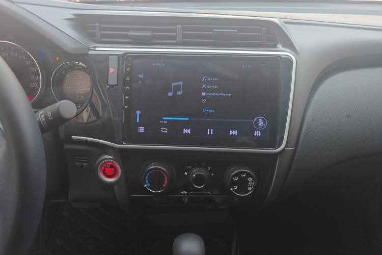 Used Honda City 2019 1.5L CVT Dynamic Edition Audio And AC Panel