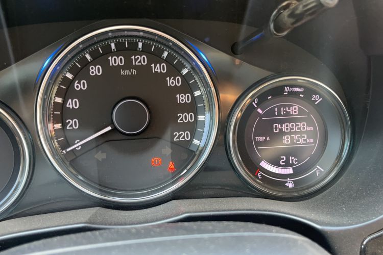 Used Honda City 2019 1.5L CVT Dynamic Edition Odometer Close Up