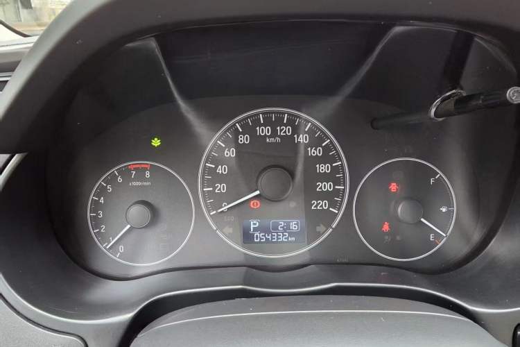 Used Honda City 2019 1.5L CVT Comfort Version Odometer Close Up