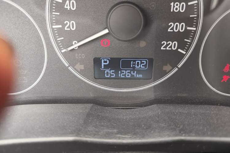 Used Honda City 2019 1.5L CVT Comfort Version Odometer Close Up
