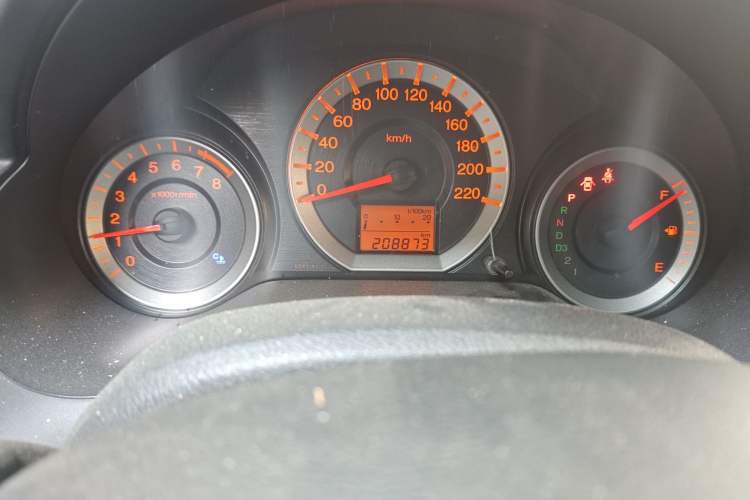 Used Honda City Classic 2008 1.5L Automatic Elite Edition Odometer Close Up