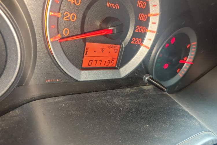 Used Honda City Classic 2008 1.5L Automatic Elite Edition Odometer Close Up