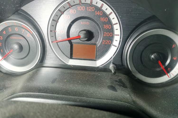 Used Honda City Classic 2008 1.5L manual Elite Edition Odometer Close Up