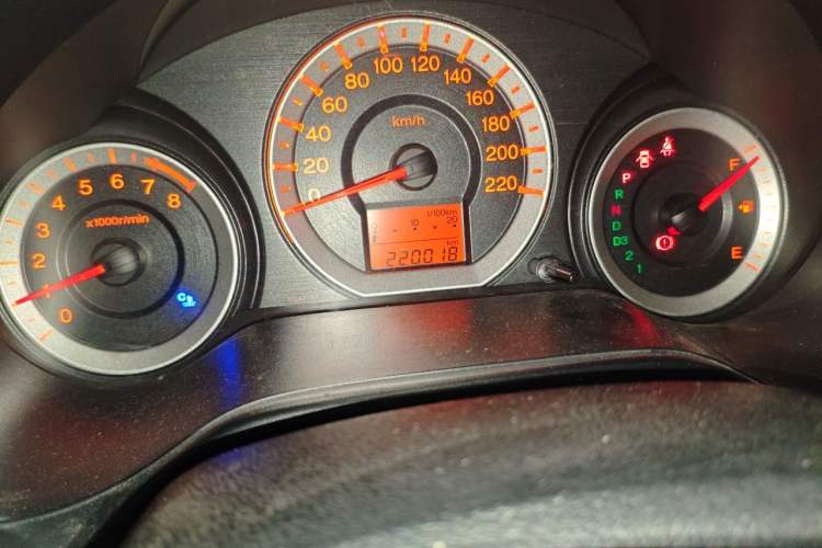 Used Honda City Classic 2008 1.5L Automatic Elite Edition Odometer Close Up