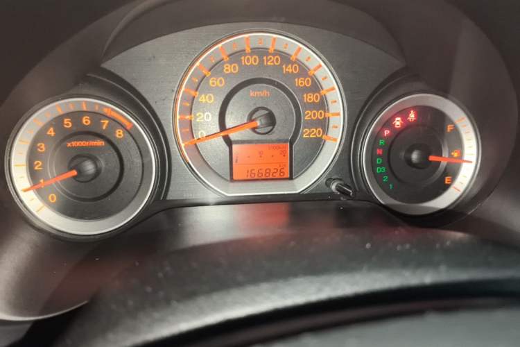 Used Honda City Classic 2008 1.5L Automatic Elite Edition Odometer Close Up