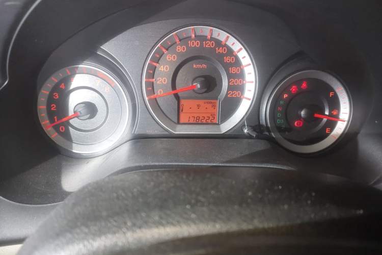 Used Honda City Classic 2008 1.5L Automatic Elite Edition Odometer Close Up