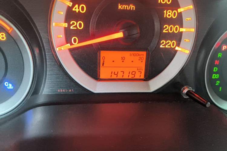 Used Honda City Classic 2008 1.5L Automatic Elite Edition Odometer Close Up
