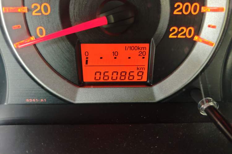 Used Honda City Classic 2008 1.5L Automatic Elite Edition Odometer Close Up