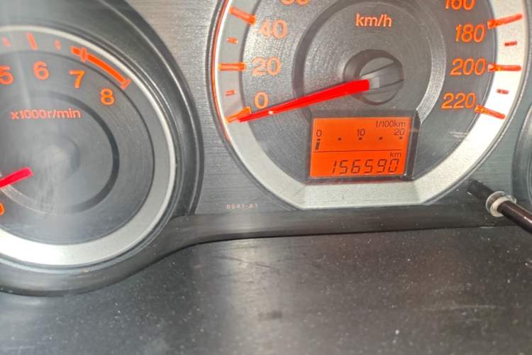 Used Honda City Classic 2008 1.5L Automatic Elite Edition Odometer Close Up