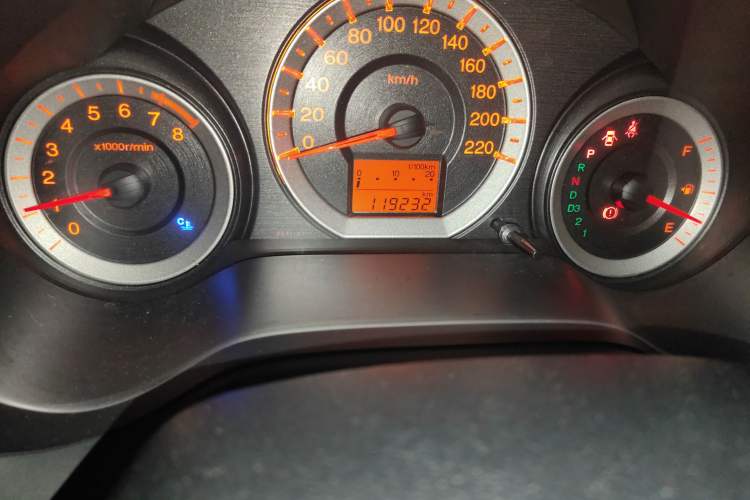Used Honda City Classic 2008 1.5L Automatic Elite Edition Odometer Close Up
