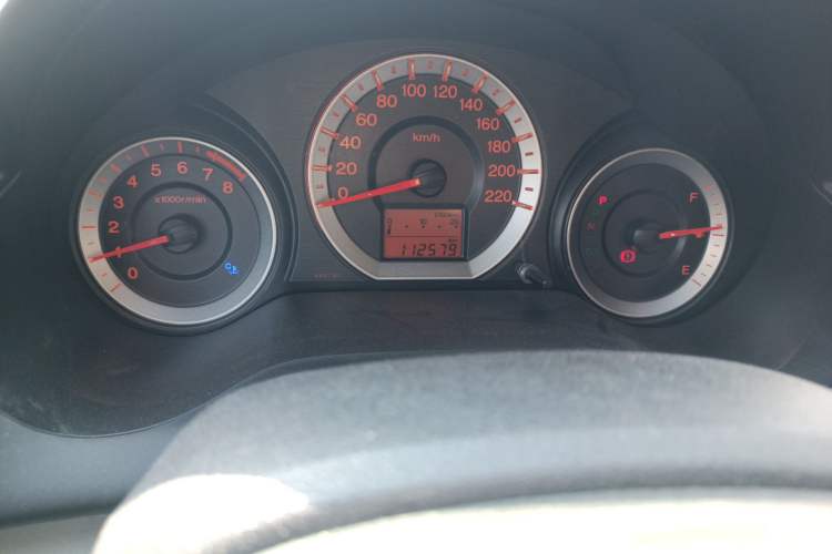 Used Honda City Classic 2008 1.5L Automatic Elite Edition Odometer Close Up
