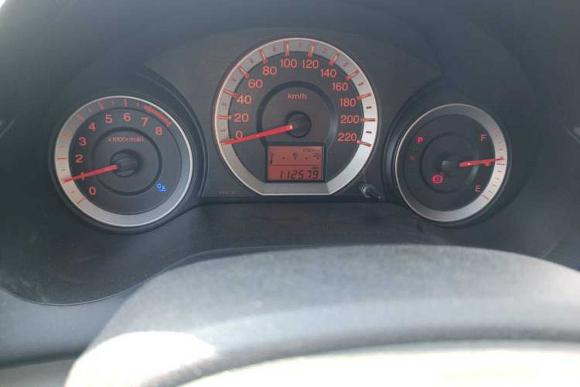 Used Honda City Classic 2008 1.5L Automatic Elite Edition Odometer Close Up