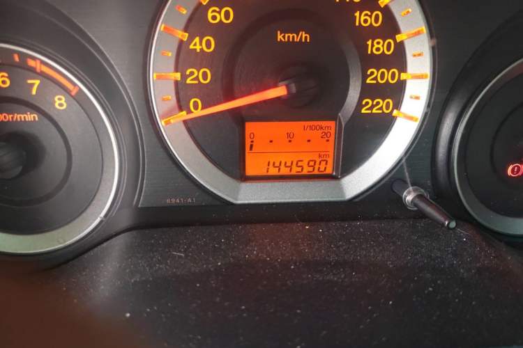 Used Honda City Classic 2008 1.5L manual Elite Edition Odometer Close Up