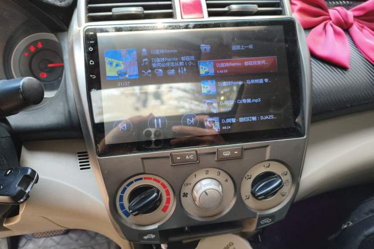 Used Honda City Classic 2008 1.8L automatic comfort version Audio And AC Panel