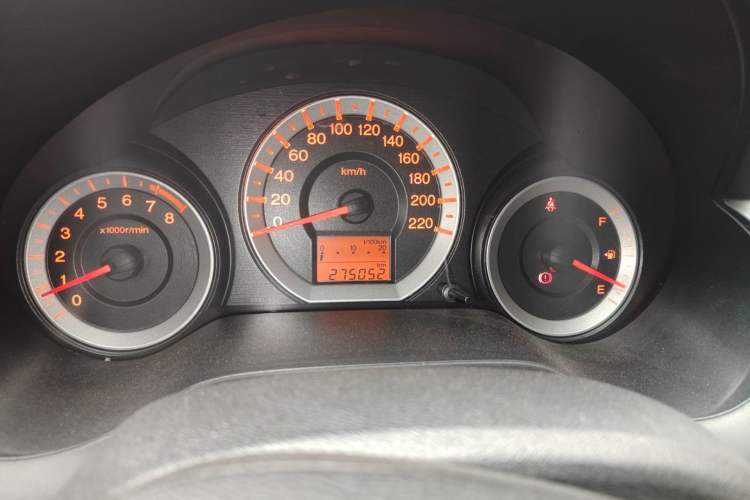 Used Honda City Classic 2008 1.5L manual Elite Edition Odometer Close Up