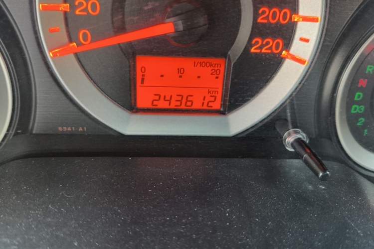 Used Honda City Classic 2008 1.5L Automatic Elite Edition Odometer Close Up