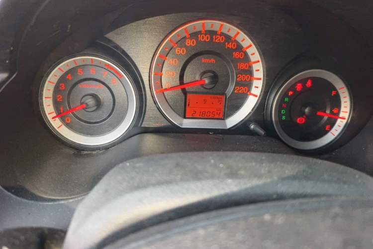 Used Honda City Classic 2008 1.8L Automatic Luxury Edition Odometer Close Up