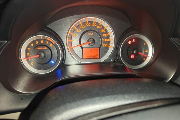 Used Honda City Classic 2008 1.5L manual Elite Edition Odometer Close Up