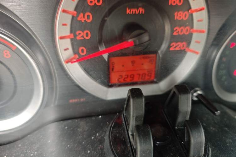Used Honda City Classic 2008 1.5L Automatic Elite Edition Odometer Close Up