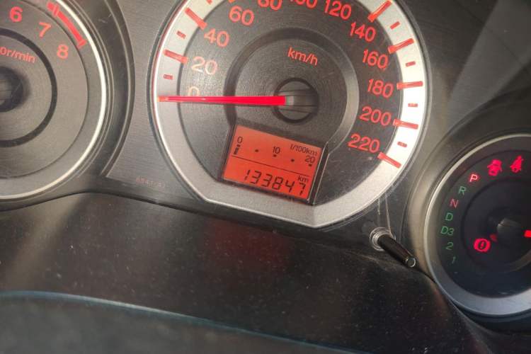 Used Honda City Classic 2008 1.5L Automatic Elite Edition Odometer Close Up
