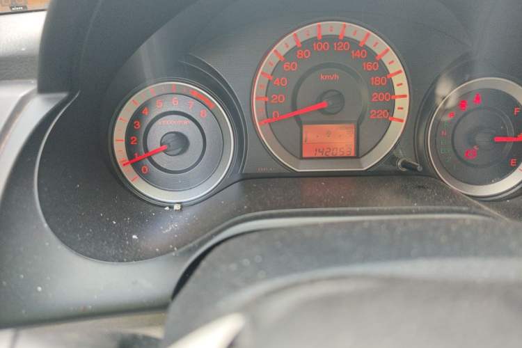 Used Honda City Classic 2008 1.5L Automatic Elite Edition Odometer Close Up