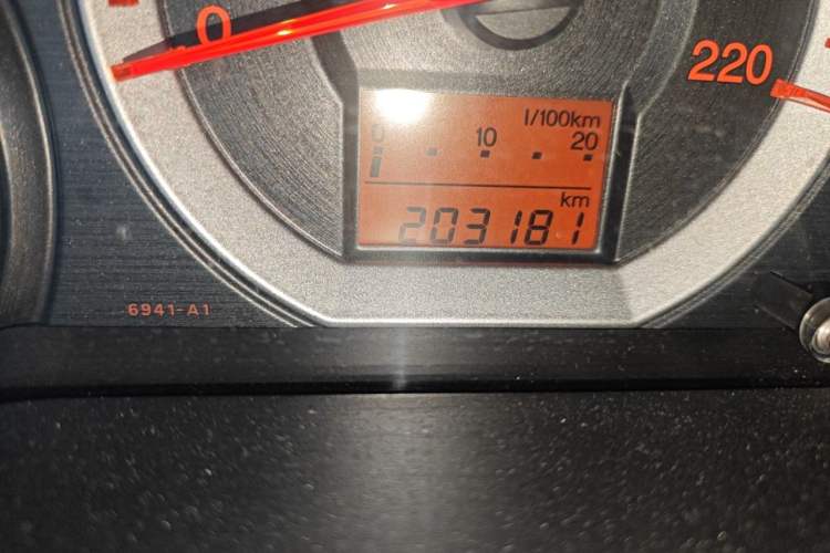 Used Honda City Classic 2008 1.5L Automatic Elite Edition Odometer Close Up